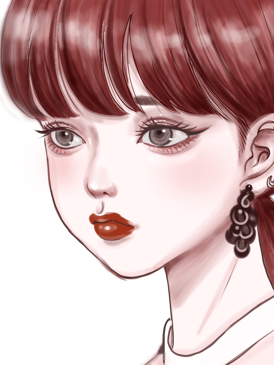 𝕎𝔸ℂ𝔸 韓国にいそうな女の子 イラスト お絵描き Illustration 일러스트 どこかの誰かに刺さればそれで良い T Co Tcusptf3do Twitter