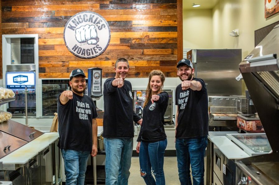 We are excited to support Northwestern Middle today with a Spirit Day!  We will give 20% of our sales today to the school! <a href="/TheNMSPTO/">Northwestern MS PTO</a> <a href="/TheNMSWildcats/">Northwestern Middle School</a> <a href="/cityofmiltonga/">City of Milton</a>                                       In a hurry? Order online at knuckieshoagies.com/order-now/