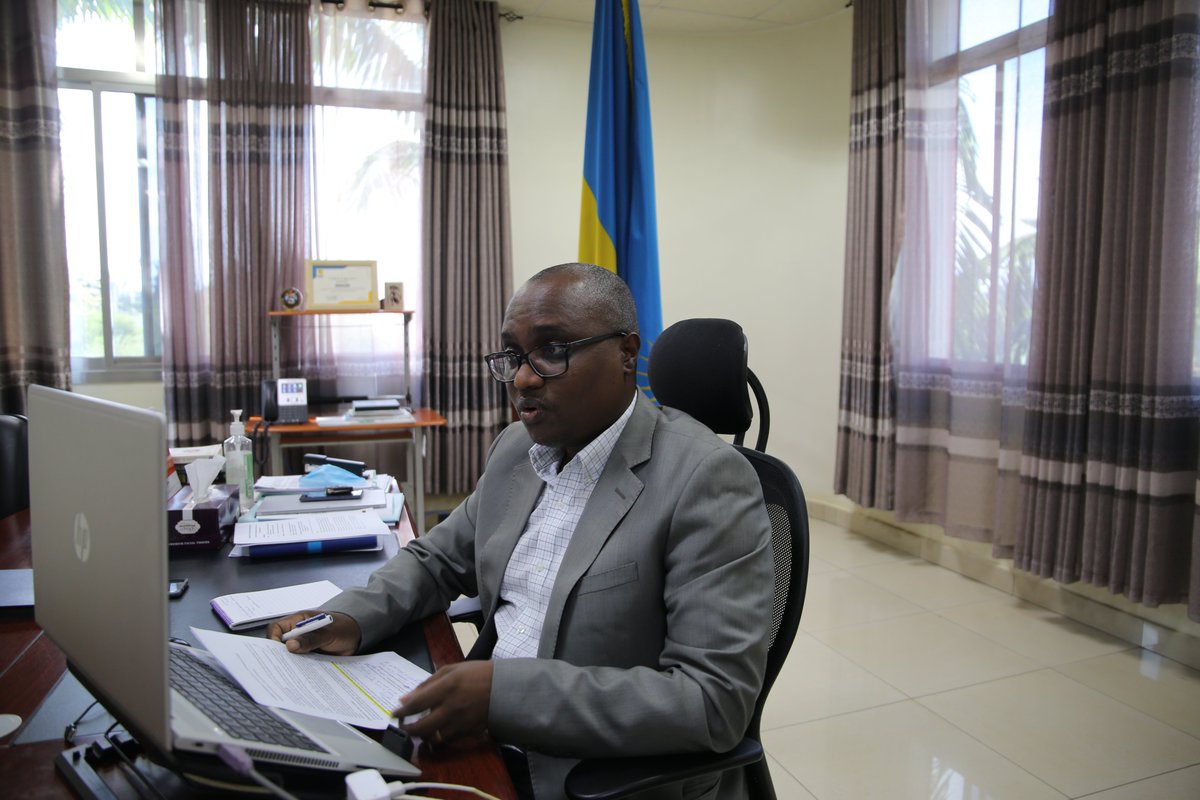 Ministry of Agriculture & Animal Resources |Rwanda (@rwandaagri) on Twitter photo Happening now: Minister of State <a href="/Ngabitsinze/">Jean Chrysostome Ngabitsinze, PhD</a> speaking at a Webinar on the role of Agriculture in Rwanda’s post-COVID economic growth. The webinar has brought together independent research on the agriculture economy in Rwanda and in Ethiopia. Happening now: Minister of State <a href="/Ngabitsinze/">Jean Chrysostome Ngabitsinze, PhD</a> speaking at a Webinar on the role of Agriculture in Rwanda’s post-COVID economic growth. The webinar has brought together independent research on the agriculture economy in Rwanda and in Ethiopia.