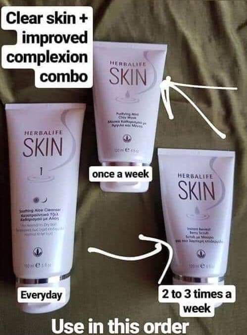herbalife skin combo