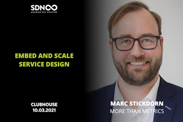 SDNetwork's tweet photo. SDN Chapter event alert! In this clubhouse room, @MrStickdorn, SDN Accredited Master, shares with us his best practical tips to embed and scale service design within your organisation. Join today, March 10, 2021 at 9:00 AM PST.
Book now: https://t.co/24JIPH0HKM
#sdnchapters https://t.co/YtUvJx1h5I