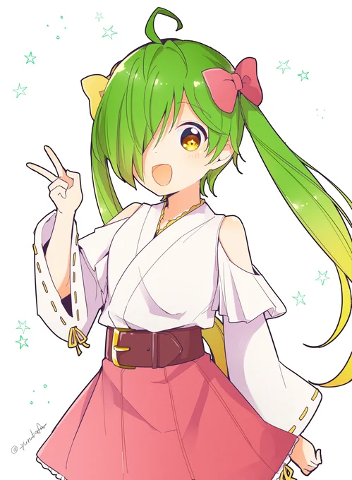 レンシウで描いていた線画ですがせっかくなのでちゃんと着彩しました…!!!!日本烈島の皆さんカワイーッ!
#ういアート 
#よかと描いとーと 
#えるあーと
#いのりトリップ 