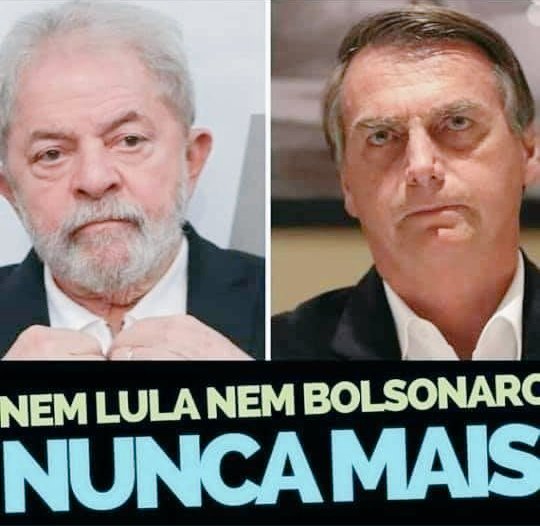 MammyCe's tweet photo. Passando para relembrar a todos:. #NemLulaNemBolsonaro  que Deus tenha misericórdia e nos livre desses daí. https://t.co/PJE7jONXVA