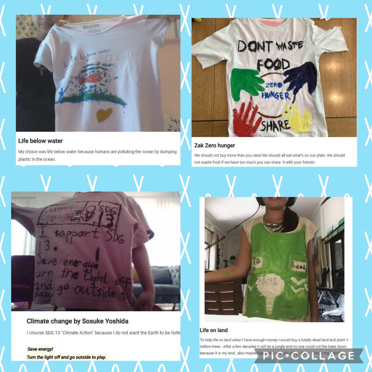 SaigalRidhi's tweet photo. We are SDGs Trend Setters!
As a part of the STEAM project, Ss shared which SDG is the closest to them by painting it on their T-shirts. Ss also shared what are they going to do to support it.
#IsupportSDGs , #GlobalGoals , #TBSDelhi https://t.co/pPEayUcYFW