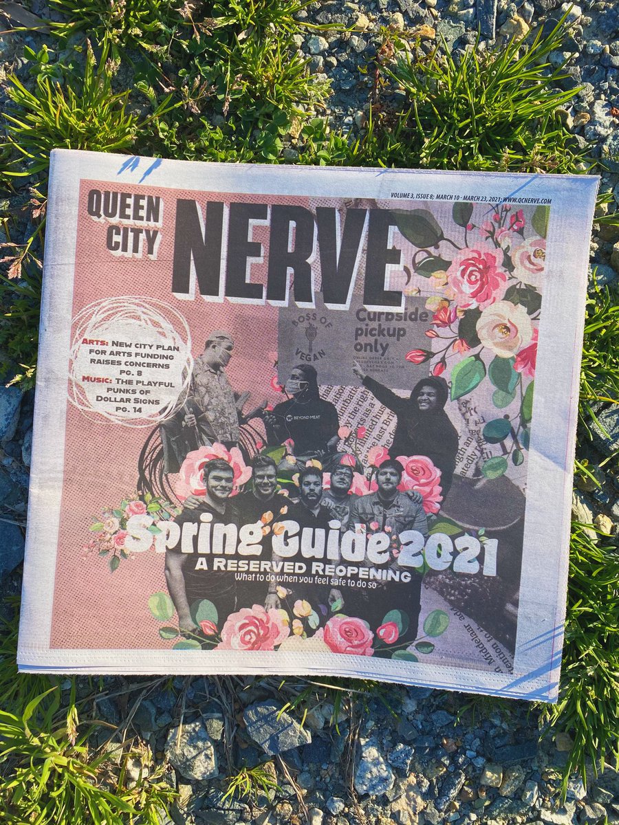 queencitynerve's tweet photo. It’s Delivery Day, Vol. 3, Issue 8. We look at the first events being planned for spring, from baseball and racin’ to markets and music. Also, @DollarSignsBand drops a new album, @liz_logan_ on the arts funding discussion and @jasiatic on the evolution of the vegan burger in CLT. https://t.co/88xz3riiJQ