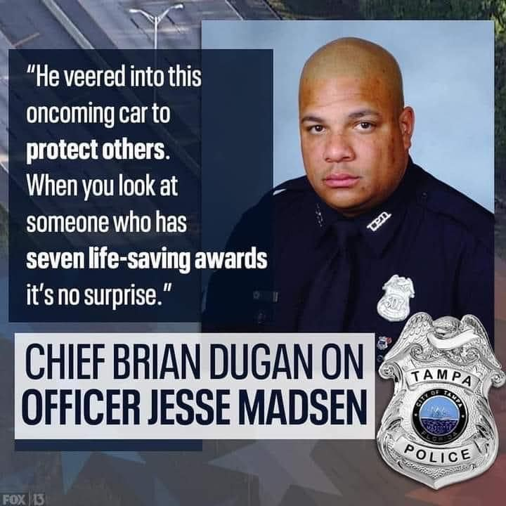 StandWithCops's tweet photo. HERO!    #StandWithCops https://t.co/Ifg1awCJro
