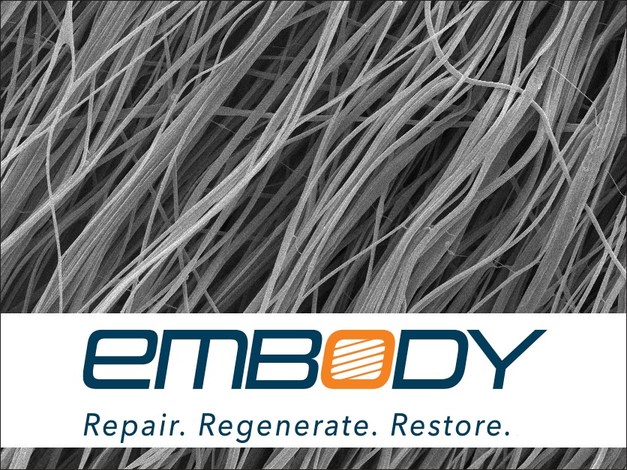 Embody_Inc's tweet photo. Embody expands applications and clinical use of Tapestry. https://t.co/g34zhugbEU https://t.co/wZSnCuNyxo