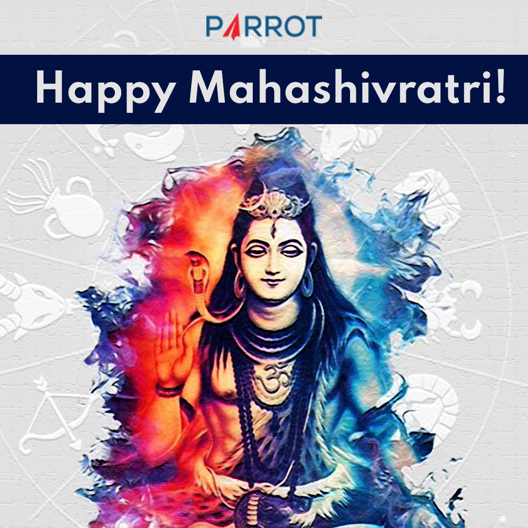InfosoftParrot's tweet photo. Experience the mystical beauty on the auspicious night of Maha Shivratri and feel Lord Shiva's divine presence. 

Parrot Infosoft  wishes  you and your family ahead of Maha Shivratri.

 #mahashivratri2021 #Peace #HarHarMahadev #parrotinfosoft # https://t.co/NHrJW2iHYI