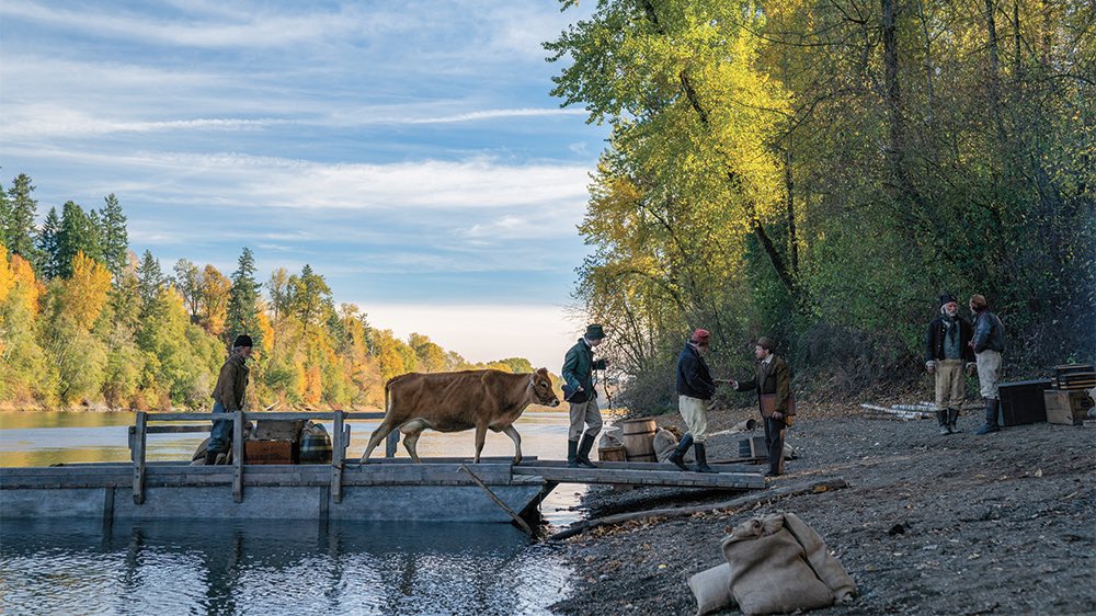 isaacfeldberg's tweet image. A moment of appreciation for Christopher Blauvelt’s exquisite, intimate cinematography in FIRST COW