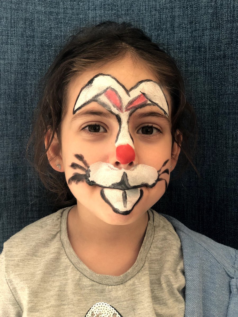 abebrauner's tweet image. Face paint for Purim