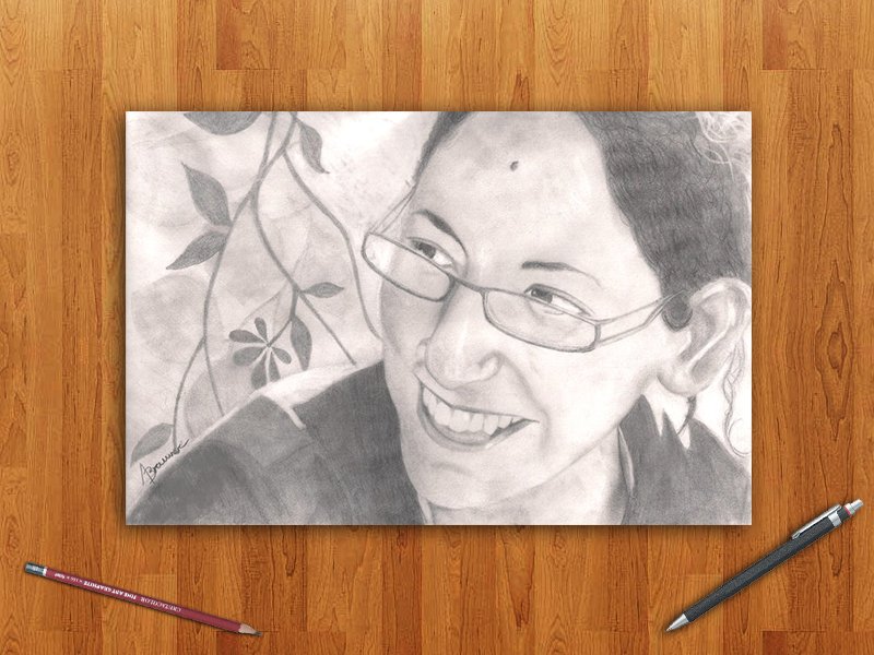 abebrauner's tweet image. Pencil art