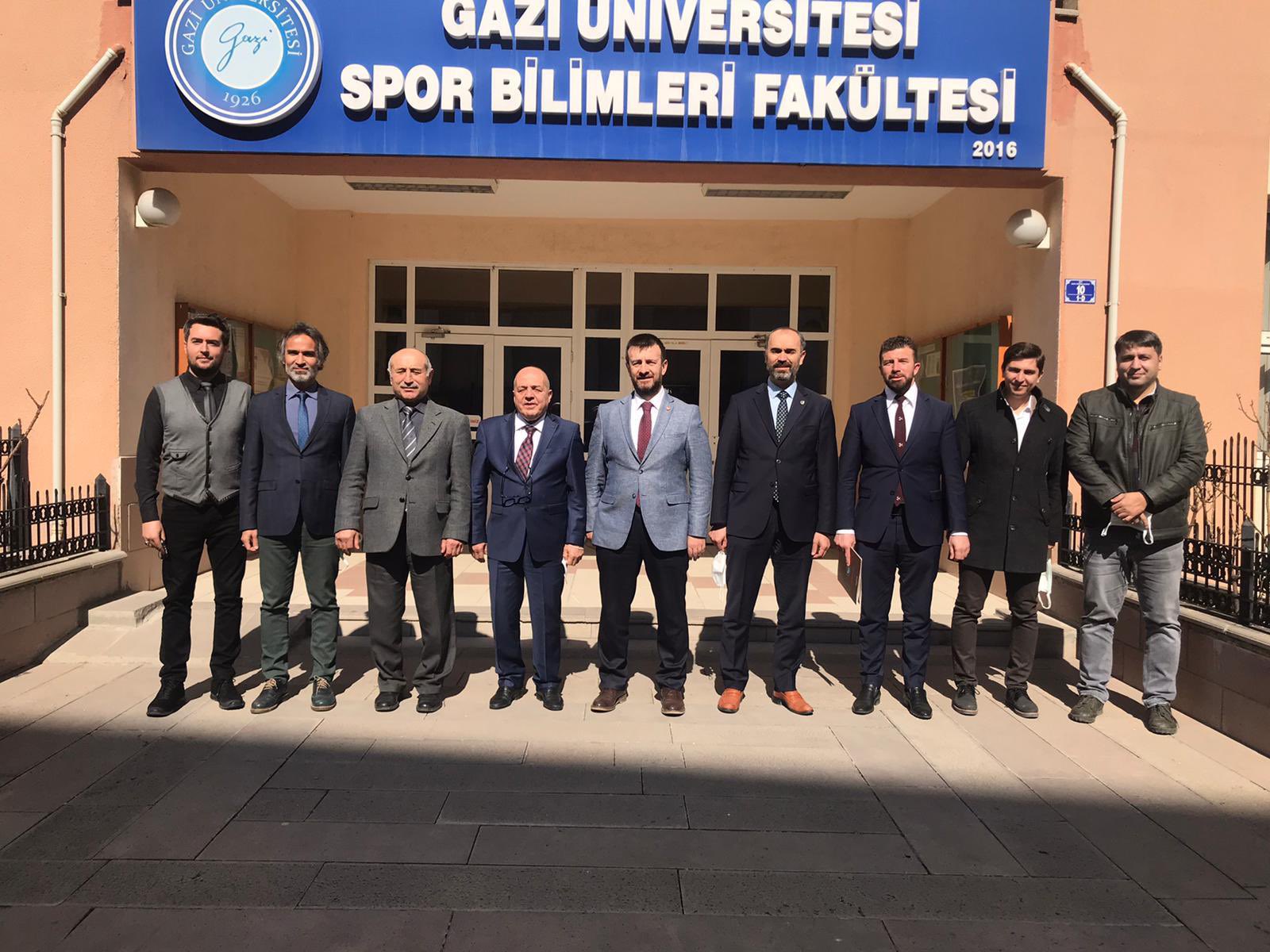 Gazi Universitesi Spor Bilimleri Fakultesi On Twitter Spor Genel Mudur Yardimcisi Omer Altunsoy Ve Bayburt Universitesi Rektor Yardimcisi Prof Dr Mutlu Turkmen Fakultemizi Ziyaret Etti Ziyarette Universitemize Kazandirilacak Spor Tesislerinin