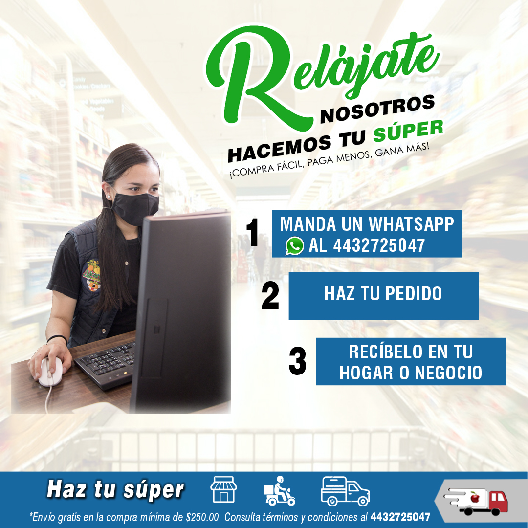Encuentra todo lo que necesitas en un mismo lugar, haz tu pedido haciendo clic aquí
wa.me/524432725047 👈📱

¡Descubre la experiencia Granados! 

#Morelia #MoreliaDeMisAmores #DistribuidoraGranados #Delivery #HazBarrio