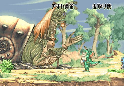 Was looking up other games the Wonder Project J folks (Givro) made, and stumbled upon Nanatsu Kaze no Shima Monogatari. Saturn game that feels like a giant, beautiful interactive storybook. Their animation and sprite work here are crazy, wish I could find better screenshots. 