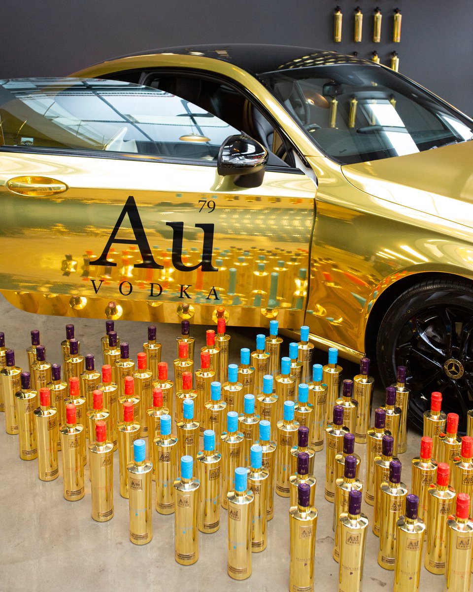 THE AU GIVEAWAY 🏆 We’re giving away ALL of the following to 1️⃣ lucky winner: 🚖 Gold Mercedes-Benz C-Class 💸 £10,000 in Cash 🏆 One Year’s Supply of Au Vodka How To Enter: 👉🏼 Follow @AuVodka 👉🏼 Like & RT this tweet 18+. Ends 24th March. T&Cs: bit.ly/2N7UTAw