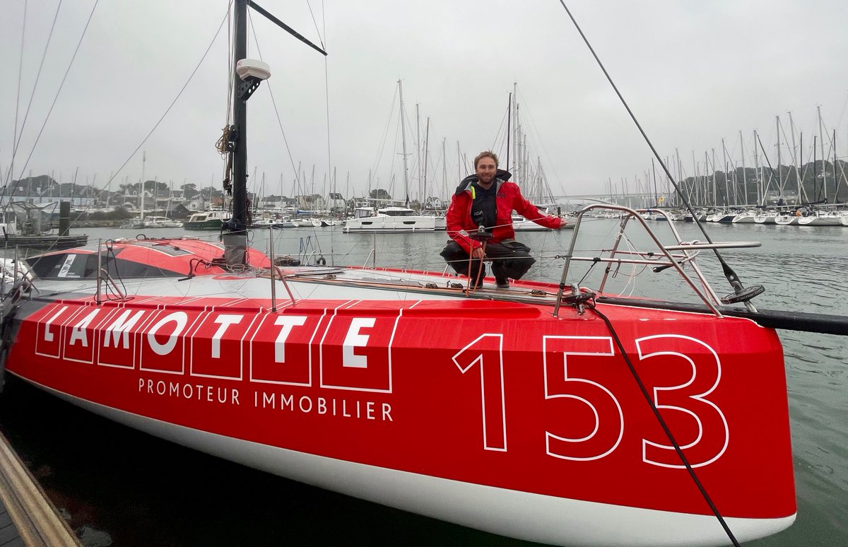 Après 3 mois de chantier pour un refit complet et l'optimisation de son étrave, le Class40 Lamotte-Module Création a été remis à l'eau aujourd'hui à la Trinité-sur-mer. Luke Berry est prêt pour la saison 2021 ! - mailchi.mp/bbcaa0e41f44/l…