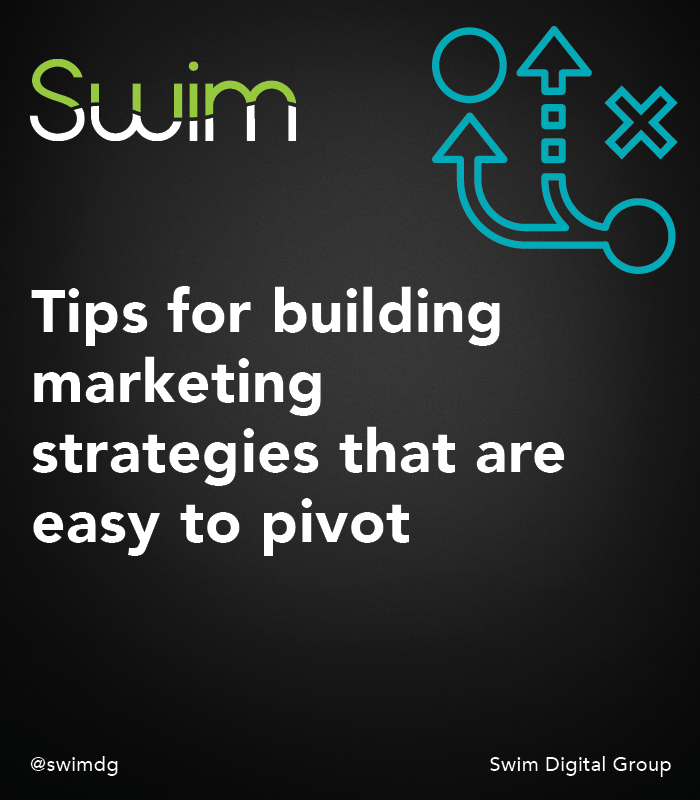 SwimDG's tweet photo. When the world changes, so should your marketing strategies. We have collected three ways that you can develop an adaptable marketing plan. #marketingtips https://t.co/M140qf2IRM