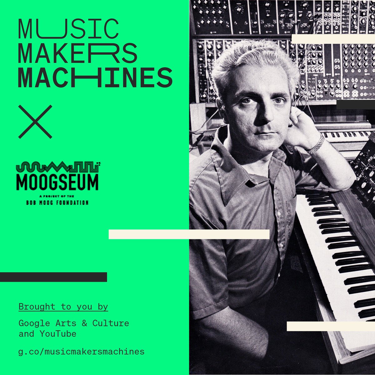 Michelle Moog-Koussa (@themoogstress) on Twitter photo Super proud to share that the <a href="/Moogseum/">Moogseum</a> and @MoogFoundation are part of <a href="/googlearts/">Google Arts&Culture</a> Music, Makers & Machines, an immersive, interactive exhibition of the world of #electronicmusic. 
Check out our 13 exhibits: artsandculture.google.com/partner/moogse…
#googleartsandculture #moog #bobmoog #synth Super proud to share that the <a href="/Moogseum/">Moogseum</a> and @MoogFoundation are part of <a href="/googlearts/">Google Arts&Culture</a> Music, Makers & Machines, an immersive, interactive exhibition of the world of #electronicmusic. 
Check out our 13 exhibits: artsandculture.google.com/partner/moogse…
#googleartsandculture #moog #bobmoog #synth