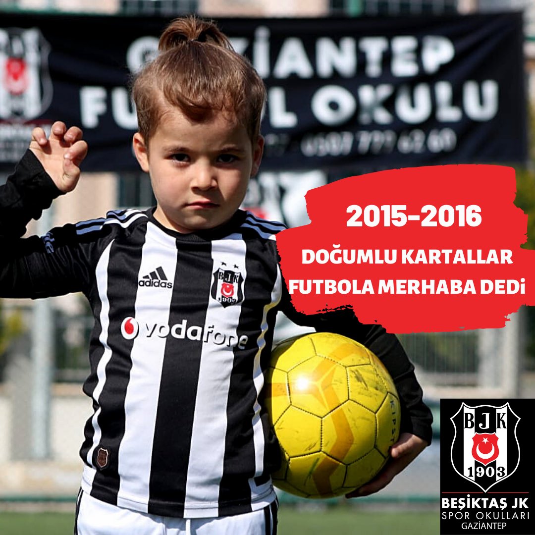 5-15 yaş arası Güz - Beşiktaş jk Gaziantep Futbol Okulu