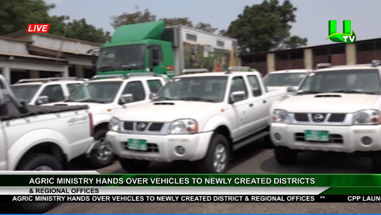 utvghana's tweet photo. #PrimeTimeNEWS
Agric Ministry Hands Over Vehicles To Newly Created District &amp; Regional Offices

#UTVGhana #UTVNews #DespiteGroup https://t.co/9qiisrulVB