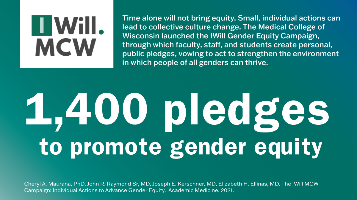 Academic Medicine (@acadmedjournal) on Twitter photo A team from <a href="/MedicalCollege/">Medical College of Wisconsin</a> created a campaign to advance #GenderEquity in which participants made public, personal pledges to do one thing to advance equity: ow.ly/S2Jt50DRaXO. #MedEd #VisualAbstract A team from <a href="/MedicalCollege/">Medical College of Wisconsin</a> created a campaign to advance #GenderEquity in which participants made public, personal pledges to do one thing to advance equity: ow.ly/S2Jt50DRaXO. #MedEd #VisualAbstract