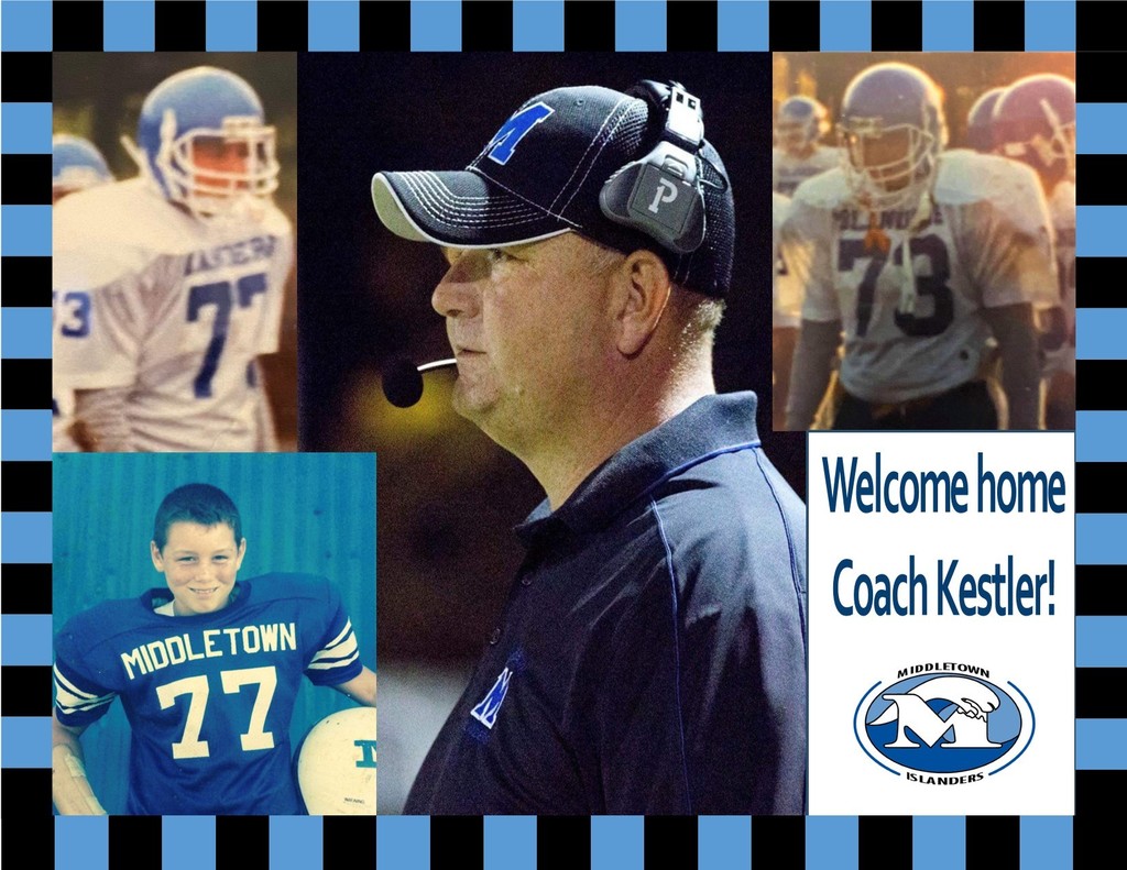 Welcome Home Coach Kestler!

#welcomehomewednesday
#wearemiddletown
#bleedblue