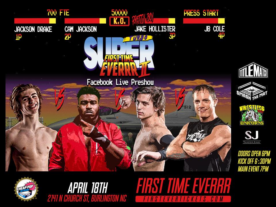 beardedbeastsp's tweet photo. First Time Everrr 2 Turbo!
April 18th
Burlington NC
Tickets: https://t.co/GXQDExNPIG
iPPV and VOD: https://t.co/WnBkEtBI7x 
VOD: https://t.co/CnvBsWMjld

First Lucha Everrr Pass:
Buy 1 pass  to both FTE 2 Turbo and @LuchaAmerican the night before!

Row 1 Pass: $50
GA Pass: $30 https://t.co/RNm1DI4NVV