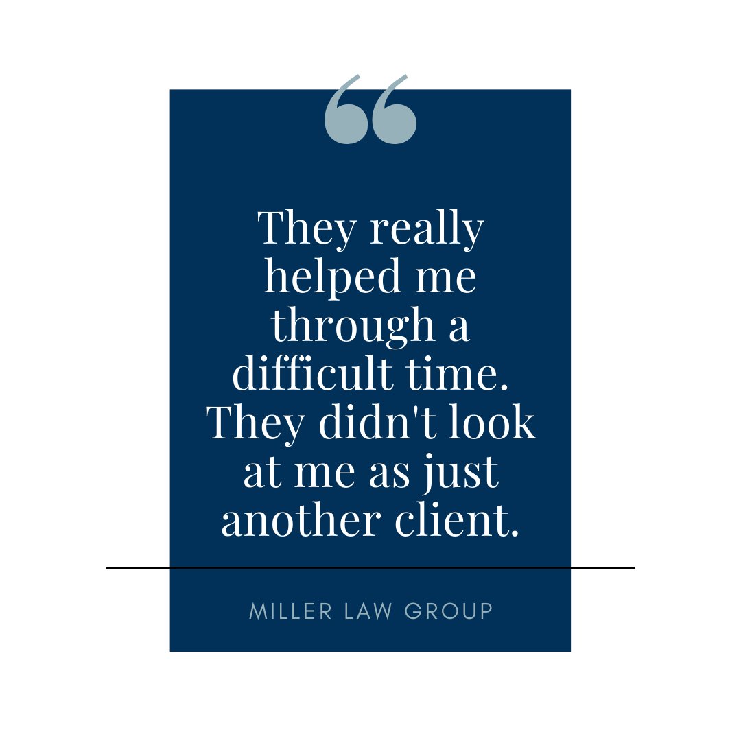 At Miller Law Group, we are not a volume firm -- and we're proud of that. We pride ourselves on giving each client case the individual attention it deserves. Need one of the Southeast's most trusted law groups in your corner? ☎️ 919-348-4361 💻 millerlawgroupnc.com
