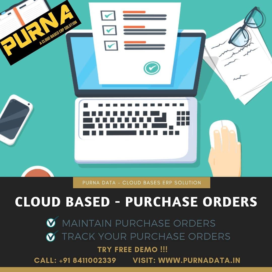 Purna_Data_Erp's tweet image. Cloud-Based Purchase Order Solution for small and medium sized Businesses. Use Purna Data ERP Solution to grow your business. A simple but powerful Cloud #ERP_Solution.

Get free trial!! Visit: purnadata.in
Call: +91 8411002339

#erpcloud #business #cloudsolution