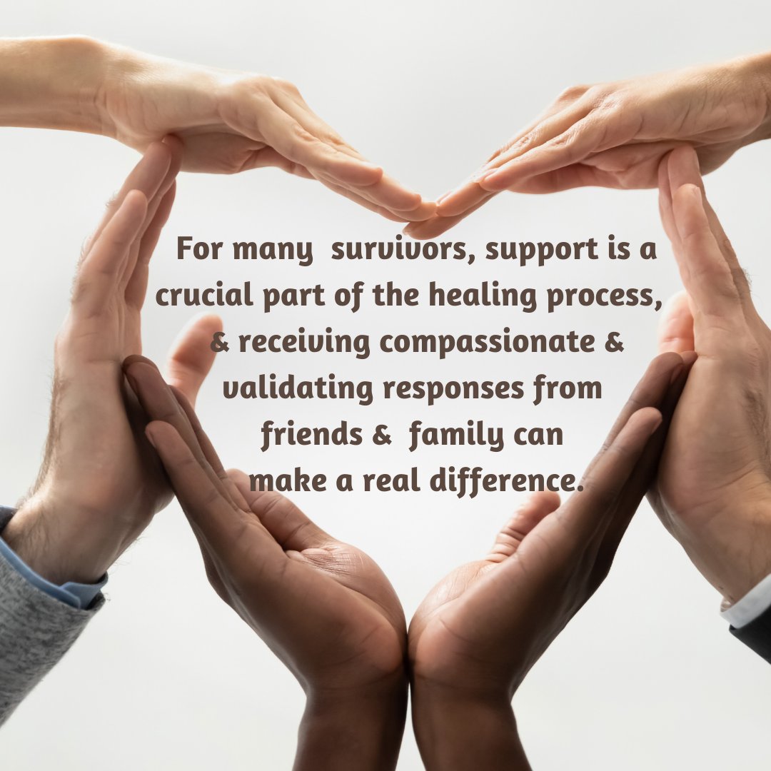 SafelineUK's tweet photo. What can Friends and Family Members do to support Survivors of Sexual Violence? Let them know you care, you don't blame them and that you believe them.  https://t.co/Y1QXOKk2HR
#BelieveInYou #YouMatter #Awareness #Healing #PTSD #SexualViolence https://t.co/HWlzxmQdm1