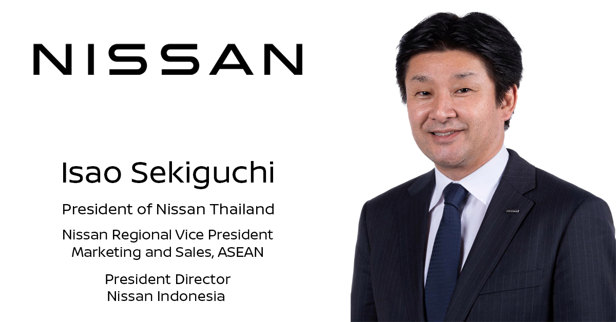 CornwallNissan (@cornwallnissan) on Twitter photo #Nissan Motor Corporation <a href="/NissanMotor/">Nissan Motor</a> names Isao Sekiguchi New President in <a href="/NissanThailand/">Nissan Thailand</a> Thailand <a href="/CornwallNissan/">CornwallNissan</a> <a href="/NissanASEAN/">Nissan ASEAN</a> #NissanNEXT <a href="/NissanID/">NISSAN Indonesia</a>
cornwallnissan.ca/Nissan-names-Iโฆ #Nissan Motor Corporation <a href="/NissanMotor/">Nissan Motor</a> names Isao Sekiguchi New President in <a href="/NissanThailand/">Nissan Thailand</a> Thailand <a href="/CornwallNissan/">CornwallNissan</a> <a href="/NissanASEAN/">Nissan ASEAN</a> #NissanNEXT <a href="/NissanID/">NISSAN Indonesia</a>
cornwallnissan.ca/Nissan-names-Iโฆ