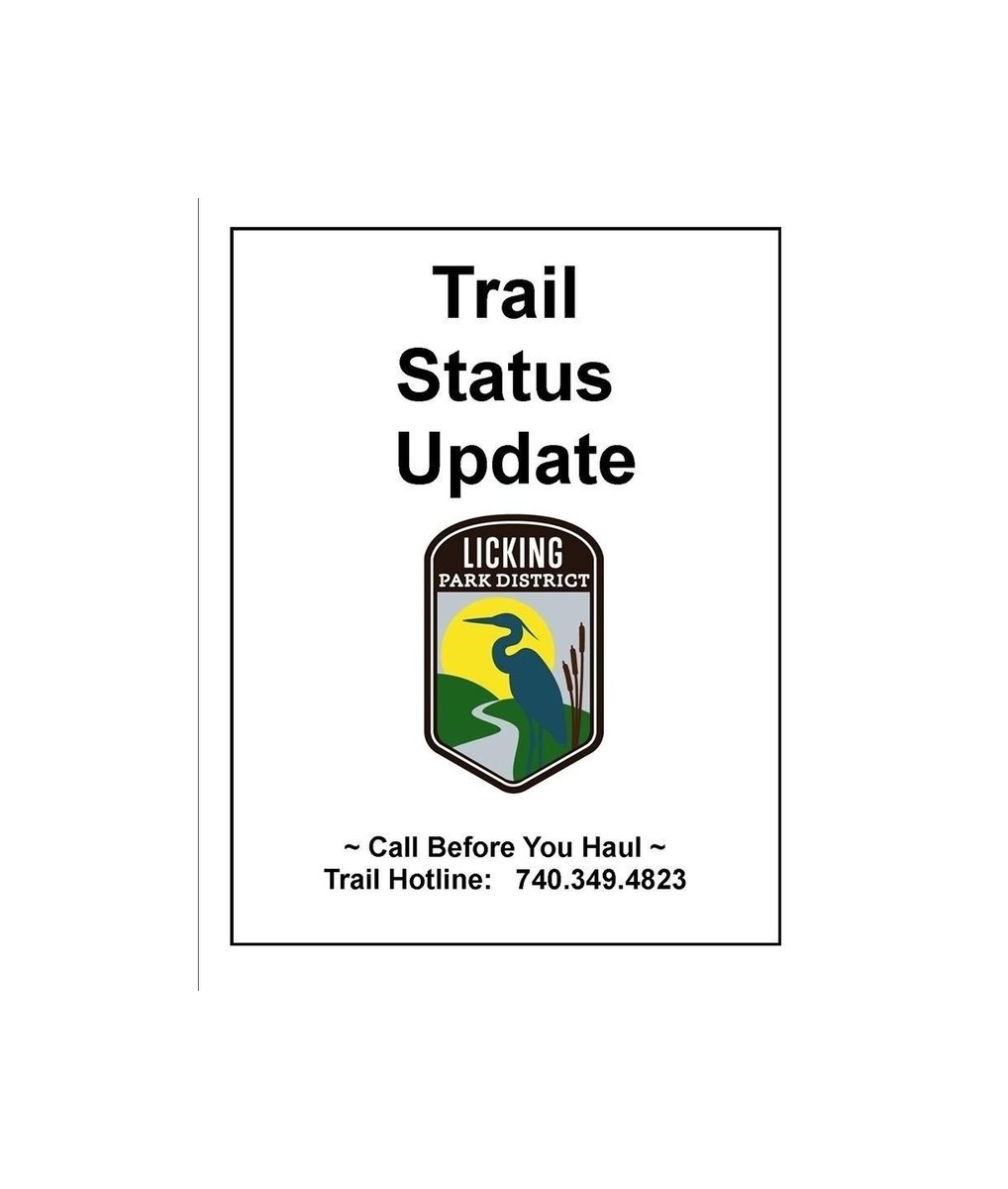 LickingParks's tweet photo. The Ohio Canal Greenway trail is closed from I70 to Hebron for tree work. Trails at Lobdell Reserve are CLOSED to HORSES. Trails at Infirmary Mound Park and Taft Reserve are OPEN to HORSES.

For more info, visit: 
https://t.co/kHhGSORAIS https://t.co/lDLeZhgWbN