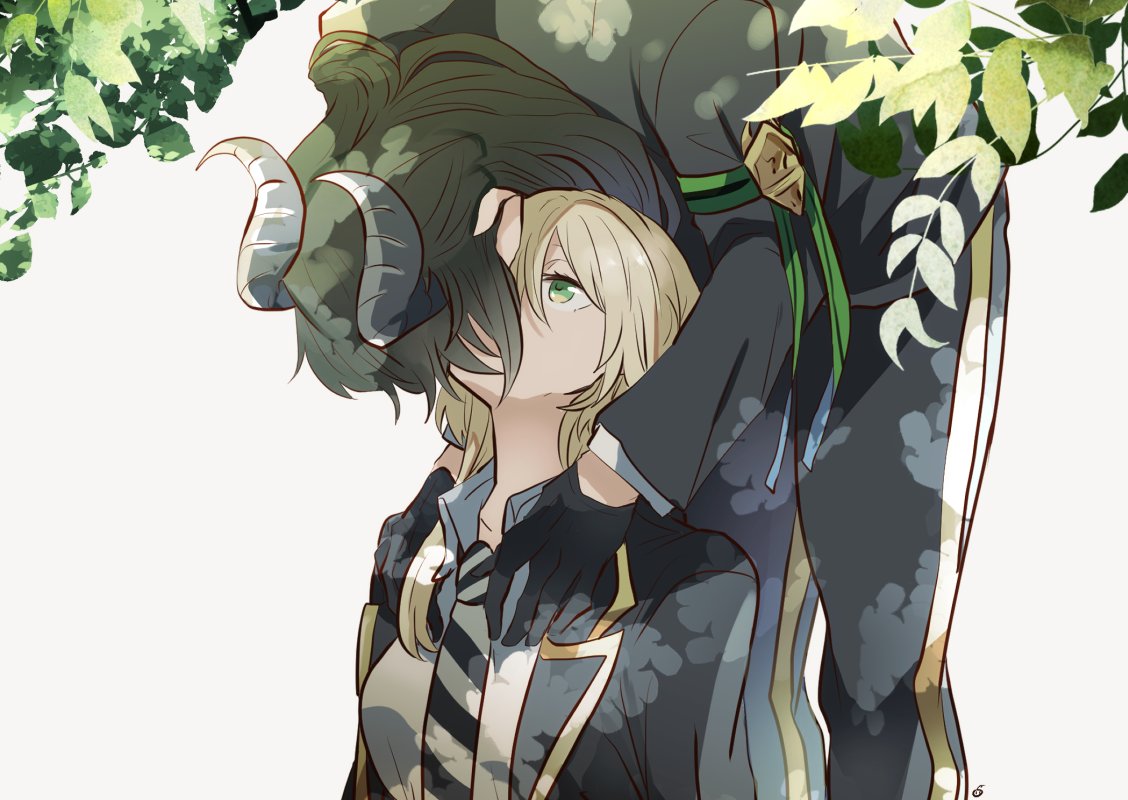 تويتر 사리 さり على تويتر Rt Suika R 07 何をしているんだ人の子 うわっツノ太郎 後ろから覗き込んでくるツノ太郎 マレ監 Twstプラス Twst Nl T Co Ax5tkalmzk