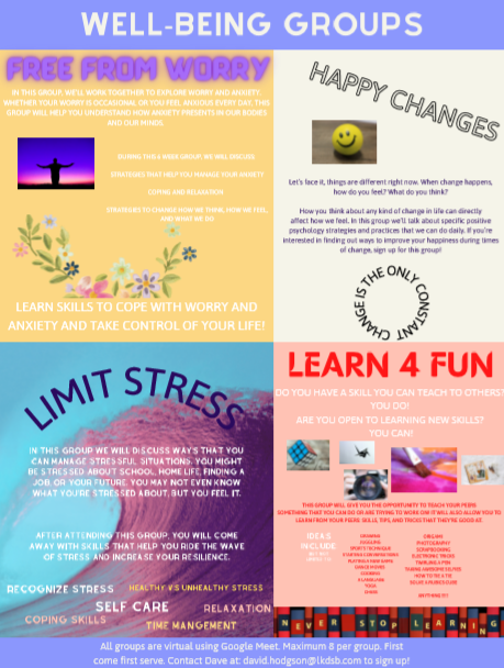 Mental health is important at VLHS. Here are some of our current initiatives. Join the Wellness Room here: classroom.google.com/c/MTczNzU5MDgz…