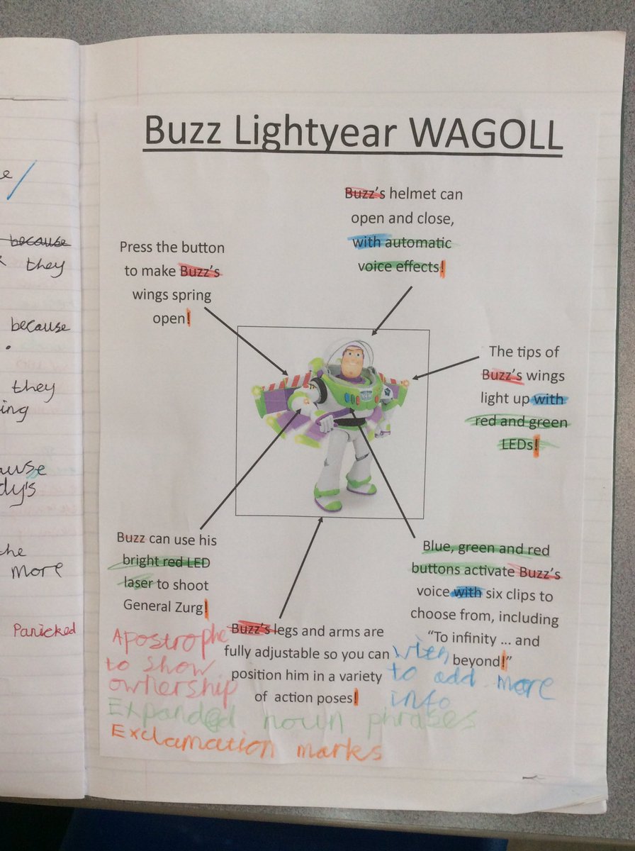 MrAdams333's tweet photo. Hey @OTeaching, today in Year 2 @CrossleyFields we tore apart our WAGOLL to make absolutely sure we know what our destination is for our writing this week - got to love Toy Story! #teachingbackwards #edutwitter https://t.co/TDIbfIOoWG