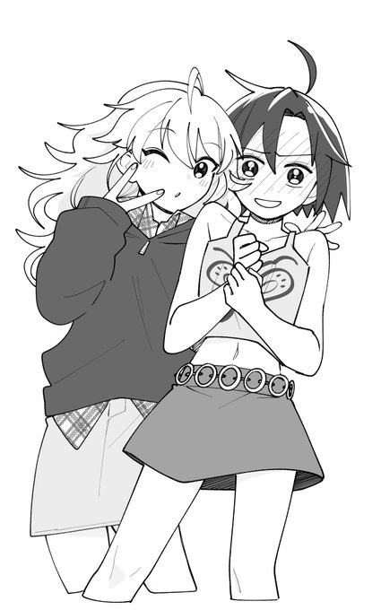 真くんと服交換した☆ 