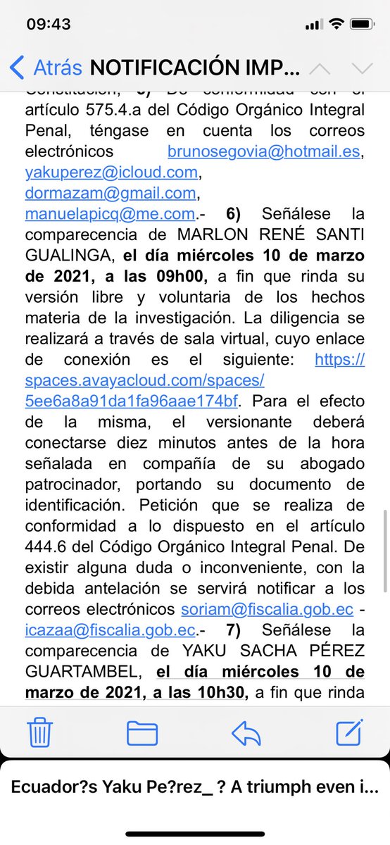 yakuperezg's tweet photo. Hoy miércoles 10 marzo a las 10/30 rendiré versión sobre denuncia penal de #fraudeelectoral en la #FiscaliaEc #NoHayDemocraciaSinTransparencia https://t.co/rGYpzWvYTZ