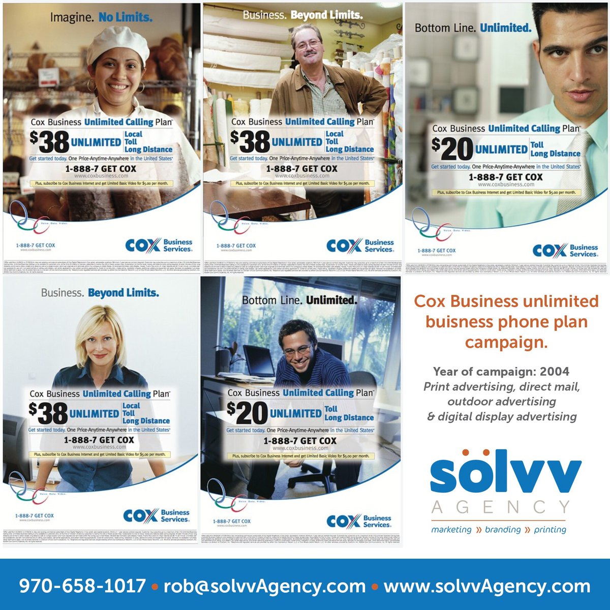 SolvvAgency's tweet photo. Timeless. This campaign that we ran in 2004 illustrates a good example of a consistent advertising and marketing campaign that ran across multiple media channels. today in 2020 and moving 2021 this example is timeless. Consistent branding, messaging and call-to-action is crucial https://t.co/OioUYOjRjl