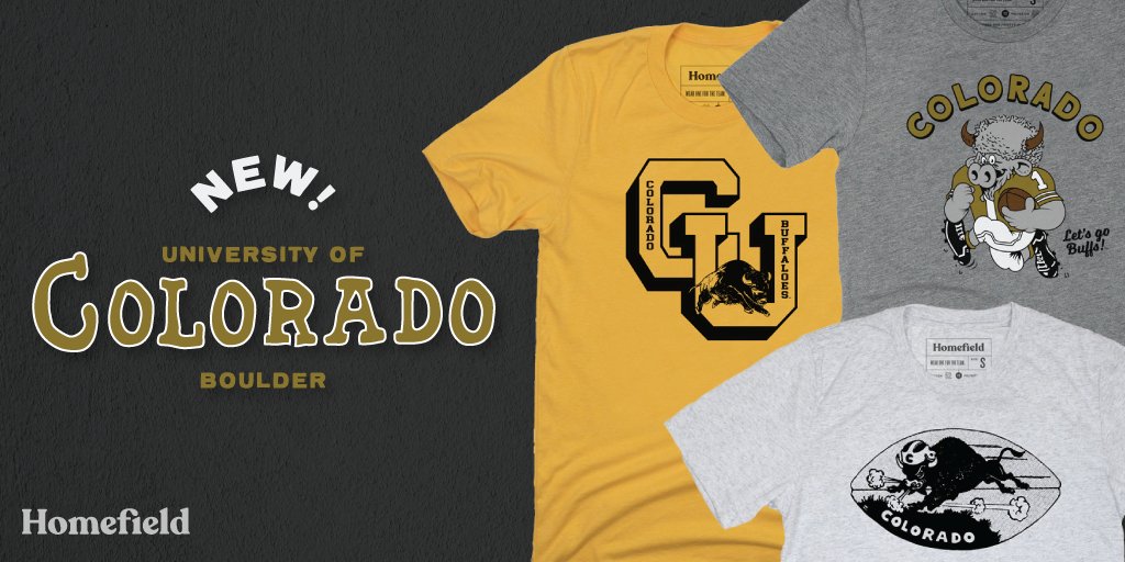 Homefield on Twitter: "Our Buffaloes is live. SKO HOMEFIELD SHOP: https://t.co/QVX64aj3xb https://t.co/0USeHjNT0u" /