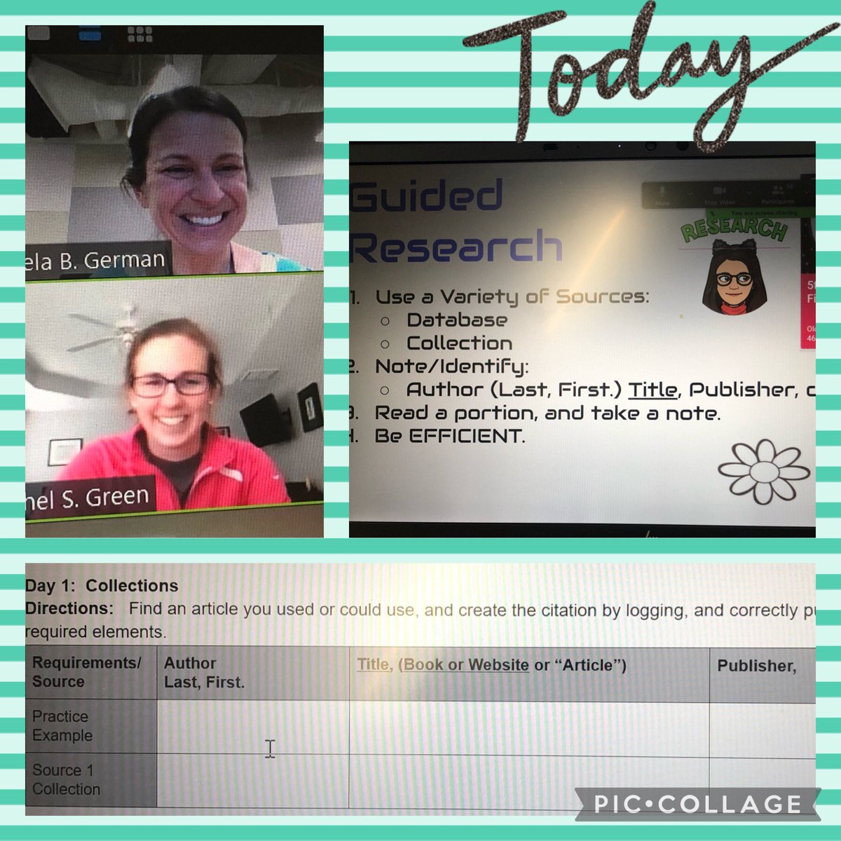 abgerman's tweet image. They can be so difficult for students to navigate digital sources, but #DestinyCollections makes it easy! @r_green623studnets are ready explore their #HiddenFigures resources with ease and prepared to cite three using a modified #MLAformat to give credit as needed.❤️