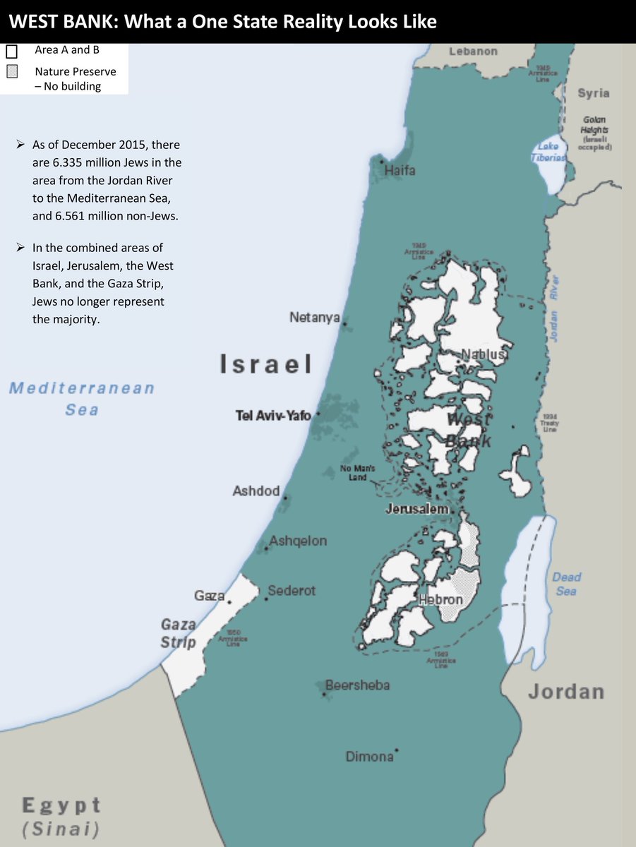 Barahmeh's tweet photo. Want to understand Israel's medical apartheid?

The areas in green are under total Israeli control &amp; have been vaccinated. The areas in white are under partial Palestinian control &amp; haven't been vaccinated.

Viruses don't recognize checkpoints, walls or people's ethnonationality. https://t.co/u1Xtz5Gqbr