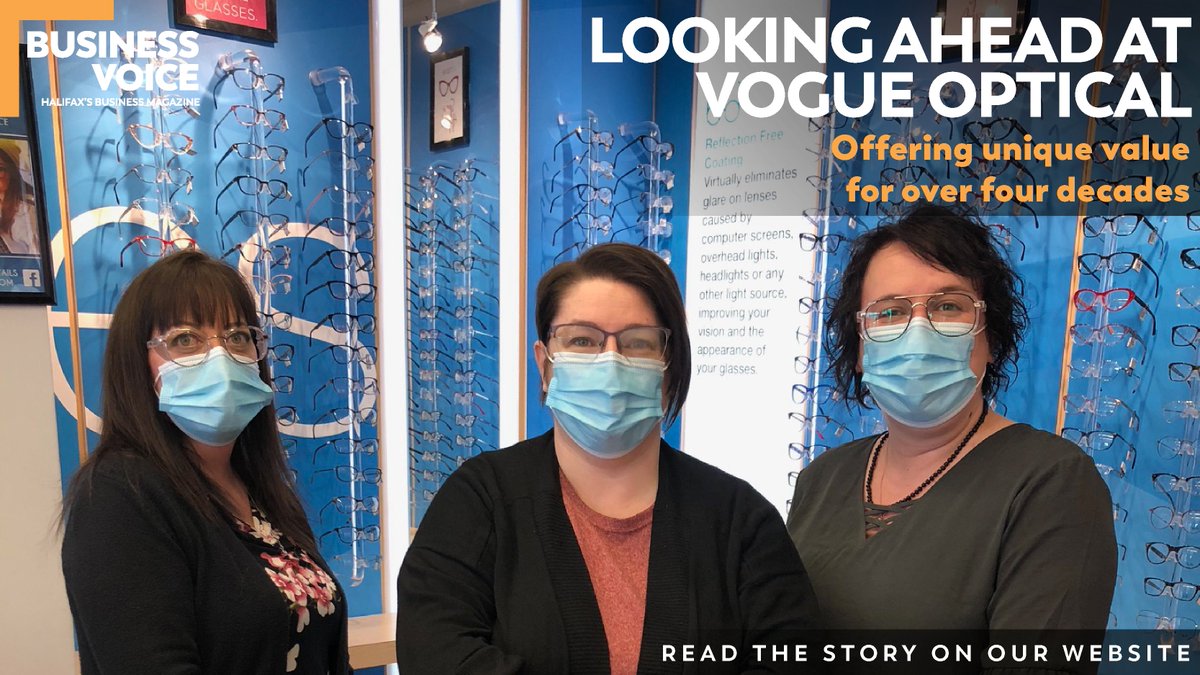 Halifax Chamber (@halifaxchamber) on Twitter photo Offering unique value for over four decades, <a href="/VogueOptical/">Vogue Optical</a> continues to provide exceptional customer service. The dedication is a reflection of a culture built on hard work, attention to detail and supporting one another.
Read this profile story here: ow.ly/Y2bw50DP2Bo Offering unique value for over four decades, <a href="/VogueOptical/">Vogue Optical</a> continues to provide exceptional customer service. The dedication is a reflection of a culture built on hard work, attention to detail and supporting one another.
Read this profile story here: ow.ly/Y2bw50DP2Bo