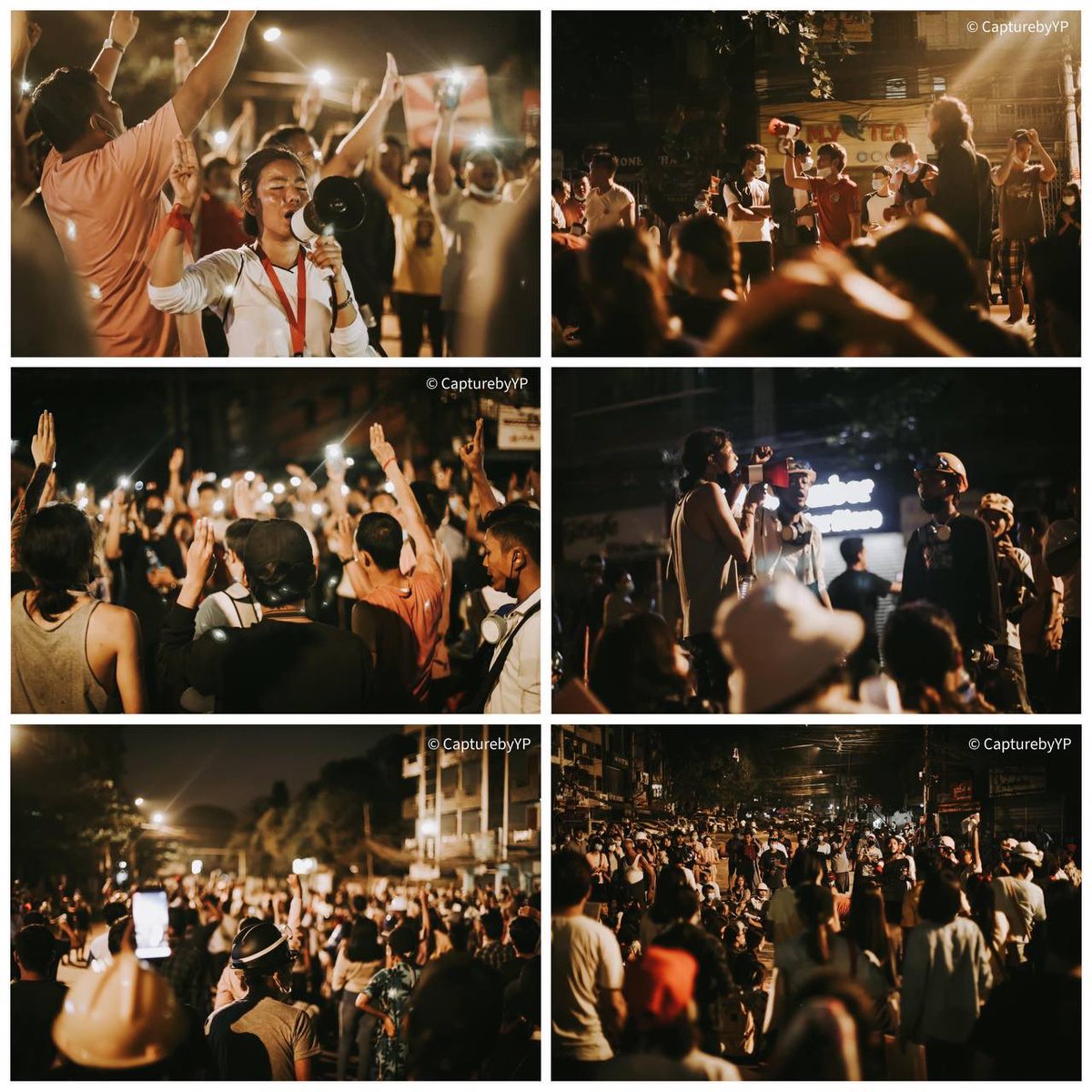 zalattpwint's tweet photo. Hledan's people started night strike to help release the press on SanChaung.
The solidarity of our people is so amazing!
JUNTA BESIEGING
#SaveSanChaung 
#WhatsHappeningInMyanmar
#Mar10Coup https://t.co/khBJesgutU