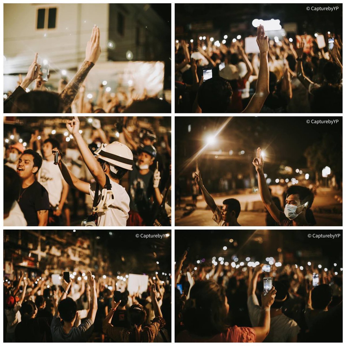 zalattpwint's tweet photo. Hledan's people started night strike to help release the press on SanChaung.
The solidarity of our people is so amazing!
JUNTA BESIEGING
#SaveSanChaung 
#WhatsHappeningInMyanmar
#Mar10Coup https://t.co/khBJesgutU