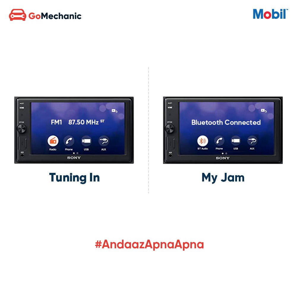gomechanicindia's tweet image. We all have our preferences. But when it comes to car servicing, We hope you make the right choice! 
Go For GoMechanic 👨‍🔧

#AndazApnaApna #differentchoices #carlove