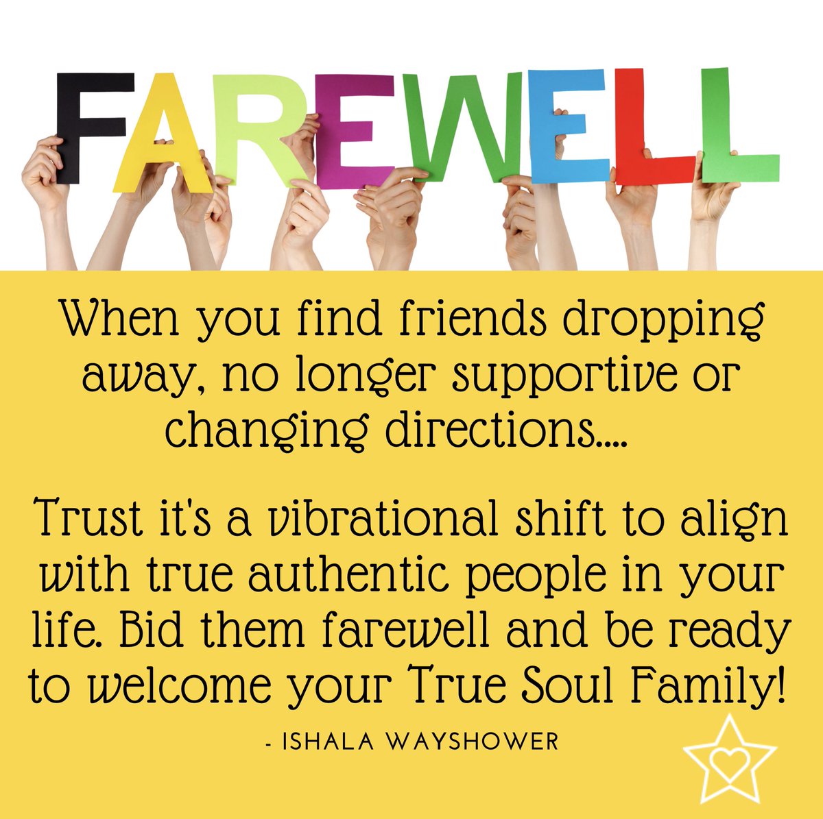 IWayshower's tweet photo. Stay true to yourself and embrace the change 🤗

✅Visit my website at https://t.co/s4WeNSwKw1 to view the sessions I offer.

#soulreading #spirits #anxiety #fear #anxietytreatment #spirits #spiritual #business #businessstress #uncertainty #feelinglonely #feelingisolated https://t.co/77ThO0Wpx4