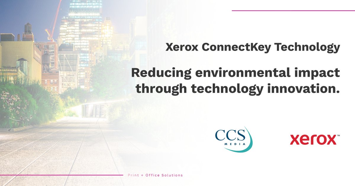 ccsmedia's tweet photo. Work smarter than ever before with @Xerox ConnectKey Technology. 
Xerox #ConnectKey Technology is transforming the experience of how people work, giving the freedom to solve problems, be more #sustainable, #productive and take on new challenges.
https://t.co/Au6EgSkgRL https://t.co/VKdgQ4jFJi