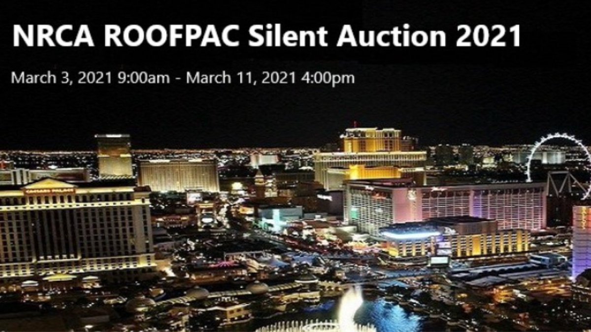 HJEllsworth's tweet photo. Check out the 2021 #NRCA #ROOFPAC IRE Silent Auction happening online now! Browse the array of beautiful jewelry, fun getaways, savvy electronics and much, much more!
Bidding is open until 4 p.m. EST Thursday, March 11.
https://t.co/COSQi8tRYw
@NRCAnews
#RoofersCoffeeShop https://t.co/wOw1uFF3w5