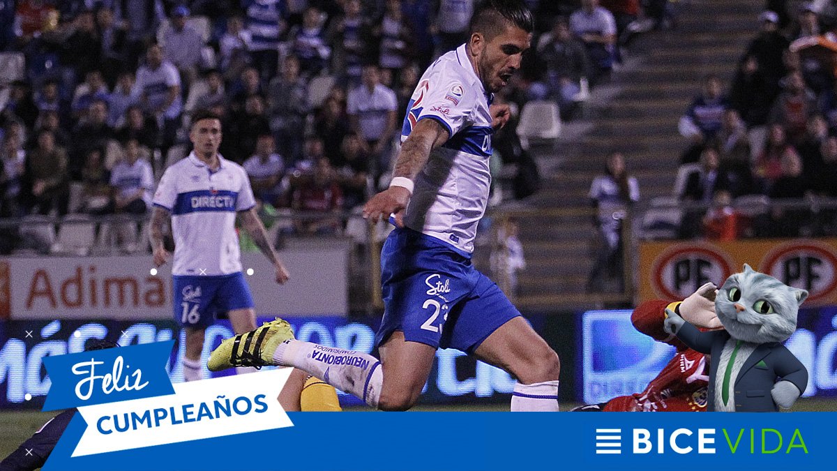 Cruzados's tweet photo. ¡Feliz cumpleaños, @enzoka23! 🎂

Enviamos un gran saludo en su día al volante 🇦🇷, campeón con #LosCruzados de la Supercopa 2016 y del 🏆 Apertura 2016-2017 ⭐

¡Felicidades! 🥳

#CumpleañosBICEVIDA ⚪🔵 https://t.co/ugEf46sNBO