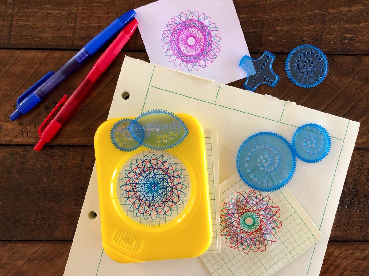 OxfordBrands's tweet photo. Remember the good ol' days of spirographs? Our sources say they're making a comeback, and Oxford engineering pads are the perfect canvas! https://t.co/snKXrxhp9E https://t.co/umAHnSDCvY